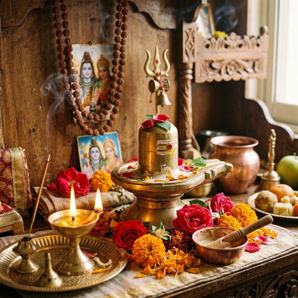 Altars and authentic puja items