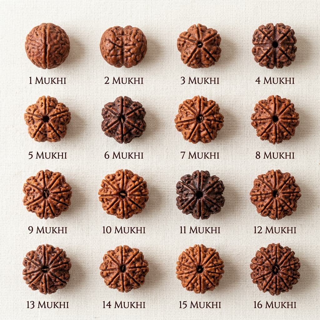 Rudraksha Mukhis